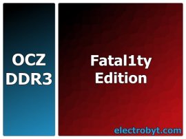 OCZ Fatal1ty Edition Low Voltage OCZ3F1600LV6GK PC3-12800 1600MHz 6GB (3 x 2GB Triple Channel Kit) 240pin DIMM Desktop Non-ECC DDR3 Memory - Discount Prices, Technical Specs and Reviews