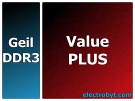 Geil GVP34GB1600C11SC PC3-12800 1600MHz 4GB Value PLUS 240pin DIMM Desktop Non-ECC DDR3 Memory - Discount Prices, Technical Specs and Reviews