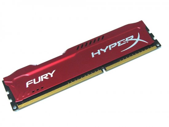 Kingston HX316C10FR/4 4GB PC3-12800 1600MHz HyperX Fury Red 240pin DIMM Desktop Non-ECC DDR3 Memory - Discount Prices, Technical Specs and Reviews