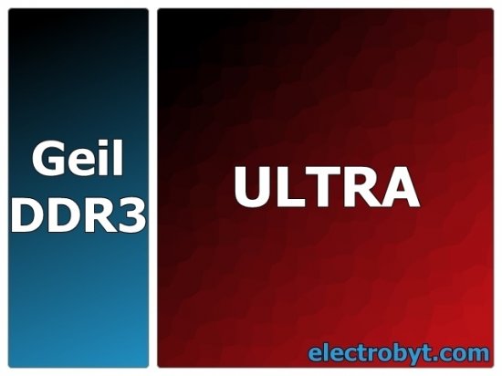 Geil GU34GB1600C7DC PC3-12800 1600MHz 4GB (2 x 2GB Kit) Ultra 240pin DIMM Desktop Non-ECC DDR3 Memory - Discount Prices, Technical Specs and Reviews