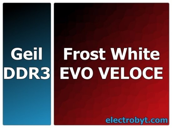 Geil GEW38GB2133C9ADC PC3-17000 2133MHz 8GB (2 x 4GB Kit) XMP Frost White EVO VELOCE 240pin DIMM Desktop Non-ECC DDR3 Memory - Discount Prices, Technical Specs and Reviews