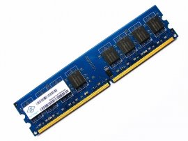 Nanya NT1GT64U88D0BY-3C PC2-5300U-555 1GB 1Rx8 240-pin DIMM, Non-ECC DDR2 Desktop Memory - Discount Prices, Technical Specs and Reviews