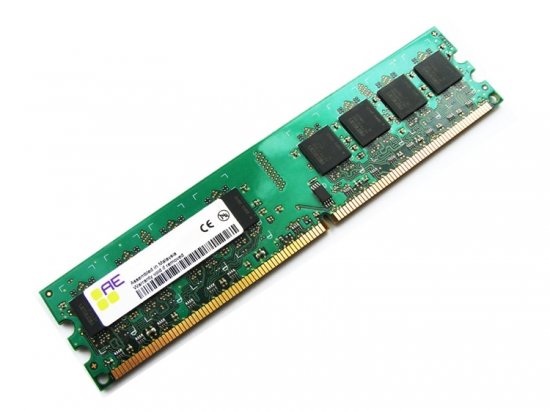 Aeneon AET660UD00-30DB97X 512MB PC2-5300U-555 667MHz 240-pin DIMM, Non-ECC DDR2 Desktop Memory - Discount Prices, Technical Specs and Reviews