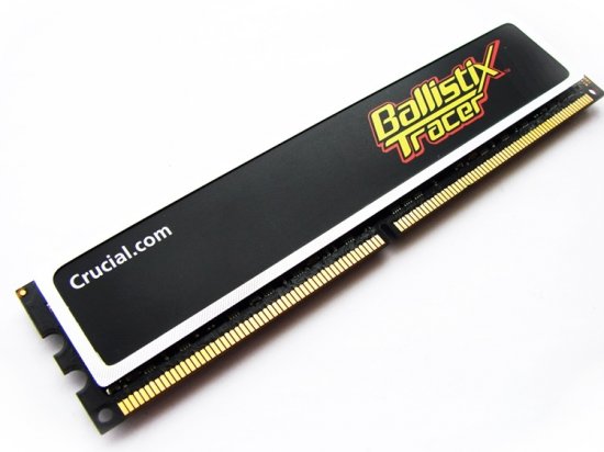Crucial BL2KIT12864AL80A 2GB (2 x 1GB Kit) Ballistix Tracer CL4 800MHz PC2-6400 240-pin DIMM, Non-ECC DDR2 Desktop Memory - Discount Prices, Technical Specs and Reviews