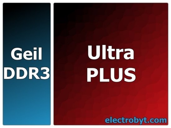 Geil GUP34GB1800C7DC PC3-14400 1800MHz 4GB (2 x 2GB Kit) Ultra PLUS 240pin DIMM Desktop Non-ECC DDR3 Memory - Discount Prices, Technical Specs and Reviews