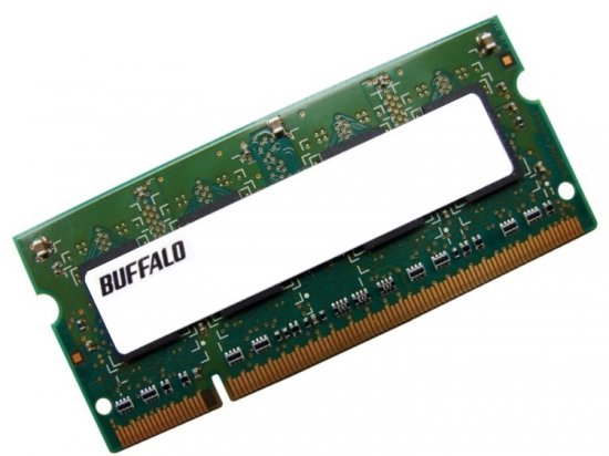 Buffalo D2N667C-S512 512MB PC2-5300 667MHz 200pin Laptop / Notebook Non-ECC SODIMM CL5 1.8V DDR2 Memory - Discount Prices, Technical Specs and Reviews