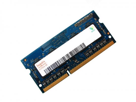 Hynix HMT312S6BFR6A-H9 1GB PC3-10600 1333MHz 204pin Laptop / Notebook SODIMM CL9 1.35V (Low Voltage) Non-ECC DDR3 Memory - Discount Prices, Technical Specs and Reviews