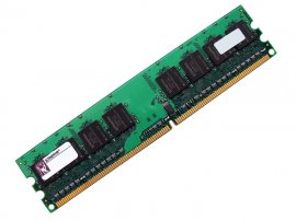 Kingston KVR800D2N6/1G 1GB 800MHz 240-pin DIMM, Non-ECC DDR2 Desktop Memory - Discount Prices, Technical Specs and Reviews