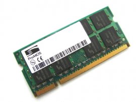 ProMOS V916765G24QCFW-F5 1GB 2Rx8 PC2-5300S-555 667MHz 200pin Laptop / Notebook Non-ECC SODIMM CL5 1.8V DDR2 Memory - Discount Prices, Technical Specs and Reviews