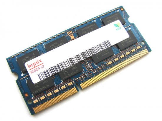 Hynix HMT351S6BFR8C-G7 4GB PC3-8500 1066MHz 204pin Laptop / Notebook SODIMM CL7 1.5V Non-ECC DDR3 Memory - Discount Prices, Technical Specs and Reviews