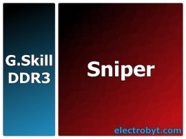 G.Skill F3-12800CL9D-8GBSR2 PC3-12800 1600MHz 8GB (2 x 4GB Kit) XMP Sniper 240pin DIMM Desktop Non-ECC DDR3 Memory - Discount Prices, Technical Specs and Reviews