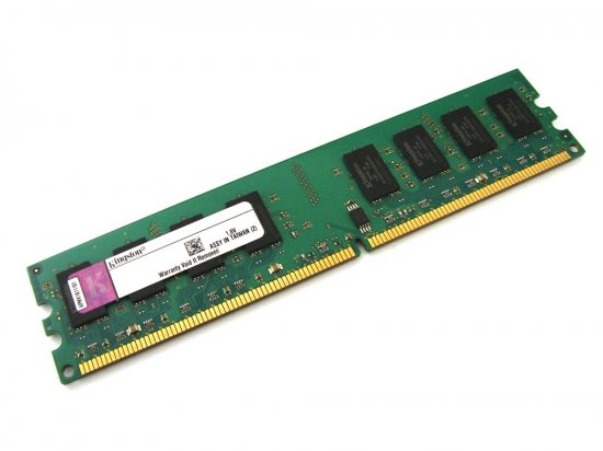 Kingston KVR800D2N5/2G 2GB 800MHz CL5 240-pin DIMM, Non-ECC DDR2 Desktop Memory - Discount Prices, Technical Specs and Reviews