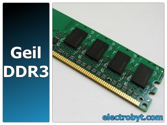 Geil GP34GB1333C9DC PC3-10660 / PC3-10666 1333MHz 4GB (2 x 2GB Kit) Pristine Series 240pin DIMM Desktop Non-ECC DDR3 Memory - Discount Prices, Technical Specs and Reviews