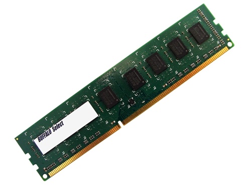 Buffalo D3/1066-512MX2 1GB (2 x 512MB Kit) CL7 PC3-8500 1066MHz 240pin DIMM Desktop Non-ECC DDR3 Memory - Discount Prices, Technical Specs and Reviews
