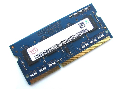 Hynix HMT112S6BFR6C-G7 1GB PC3-8500S-7-10-A1 2Rx16 1066MHz 204pin Laptop / Notebook SODIMM CL7 1.5V Non-ECC DDR3 Memory - Discount Prices, Technical Specs and Reviews