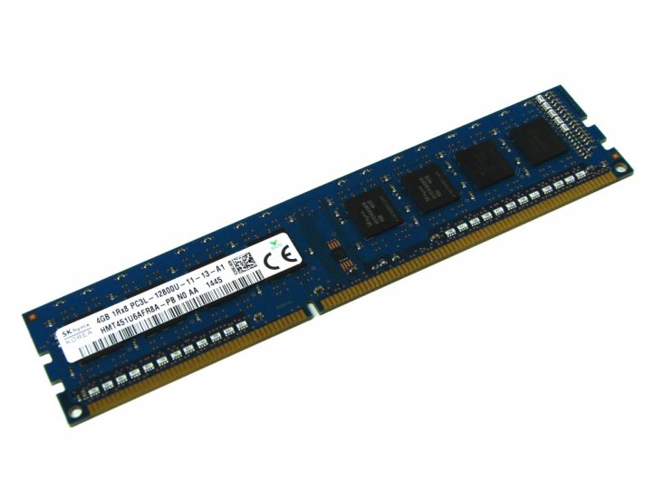 Hynix HMT451U6AFR8A-PB 4GB PC3L-12800U-11-13-A1 1Rx8 1600MHz 240pin DIMM Desktop Non-ECC DDR3 Memory - Discount Prices, Technical Specs and Reviews - Click Image to Close
