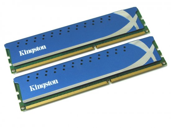 Kingston KHX1333C9D3B1K2/8G PC3-10600U 8GB (2 x 4GB Kit) HyperX Blu 240pin DIMM Desktop Non-ECC DDR3 Memory - Discount Prices, Technical Specs and Reviews