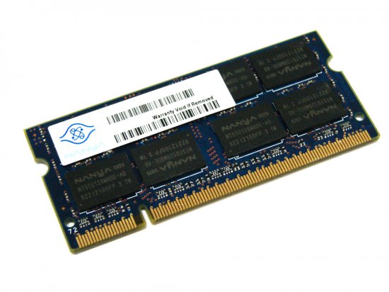 Nanya NT2GT64U8HD0BN-3C 2GB 2Rx8 PC2-5300S-555-13-F1 667MHz 200pin Laptop / Notebook Non-ECC SODIMM CL5 1.8V DDR2 Memory - Discount Prices, Technical Specs and Reviews