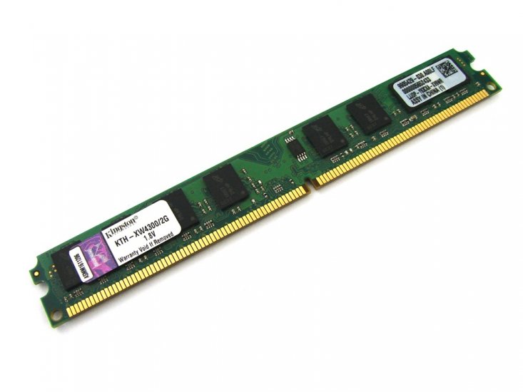 Kingston KTH-XW4300/2G 2GB Low Profile PC2-5300 2Rx8 667MHz CL5 240-pin DIMM, Non-ECC DDR2 Desktop Memory - Discount Prices, Technical Specs and Reviews - Click Image to Close