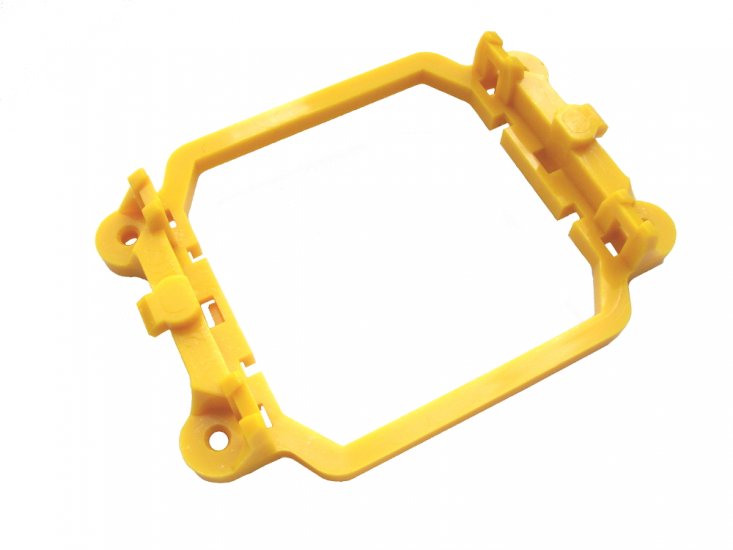Electrobyt Yellow Plastic CPU Bracket Top for AMD Socket AM3, AM2, FM1, FM2, S939, S940, S754, and AM3+ FX Motherboards (YT1) - Discount Prices, Technical Specs and Reviews - Click Image to Close