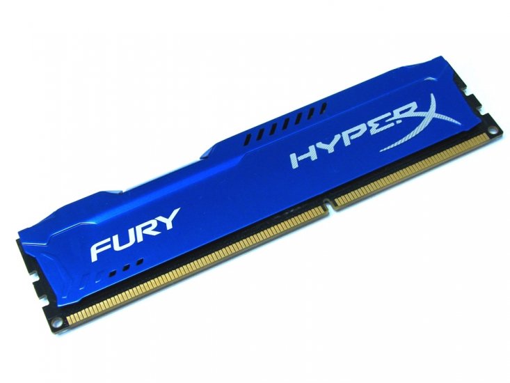 Kingston HX318C10F/8 8GB PC3-15000 1866MHz HyperX Fury Blue 240pin DIMM Desktop Non-ECC DDR3 Memory - Discount Prices, Technical Specs and Reviews - Click Image to Close