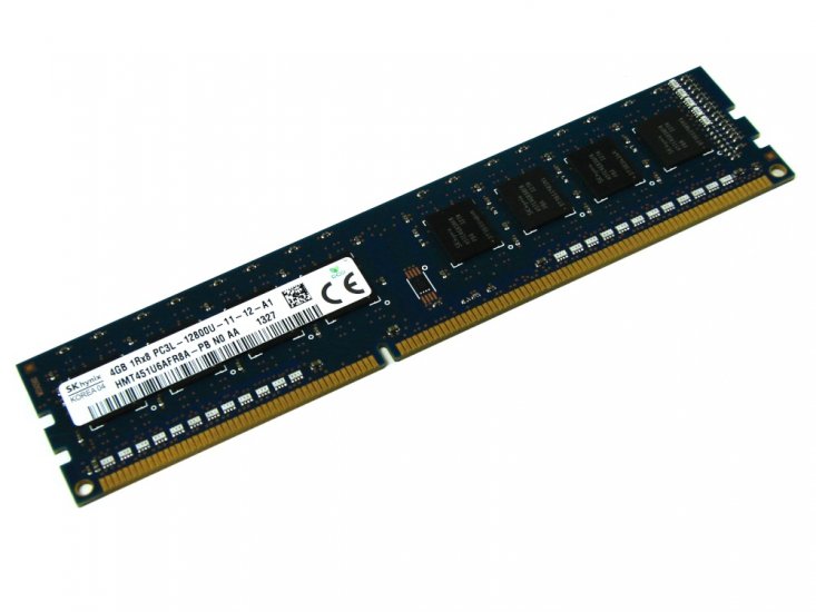 Hynix HMT451U6AFR8A-PB 4GB PC3L-12800U-11-12-A1 1Rx8 1600MHz 240pin DIMM Desktop Non-ECC DDR3 Memory - Discount Prices, Technical Specs and Reviews - Click Image to Close