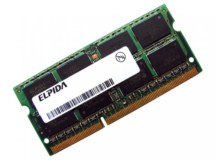 Elpida EBJ21UE8BAU0-AE-E 2GB PC3-8500S-7-05-FP 2Rx8 1066MHz 204pin Laptop / Notebook SODIMM CL7 1.5V Non-ECC DDR3 Memory - Discount Prices, Technical Specs and Reviews - Click Image to Close
