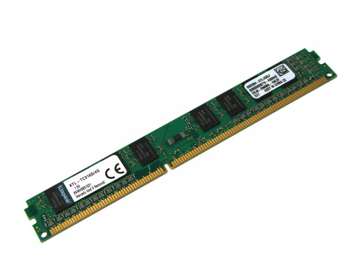 Kingston KTL-TC316S/4G (for Lenovo) 4GB PC3-12800 1600MHz 240pin Low Profile DIMM Desktop Non-ECC DDR3 Memory - Discount Prices, Technical Specs and Reviews - Click Image to Close
