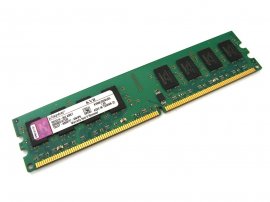 Kingston Value Range KVR667D2N5/2G 2GB PC2-5300 2Rx8 667MHz CL5 240-pin DIMM, Non-ECC DDR2 Desktop Memory - Discount Prices, Technical Specs and Reviews