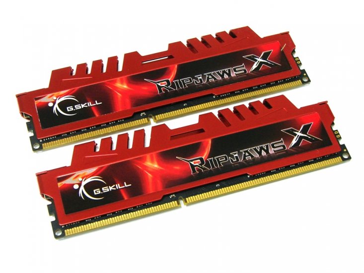 G.Skill F3-12800CL9D-8GBXL PC3-12800 1600MHz 8GB (2 x 4GB Kit) XMP RipjawsX 240pin DIMM Desktop Non-ECC DDR3 Memory - Discount Prices, Technical Specs and Reviews - Click Image to Close