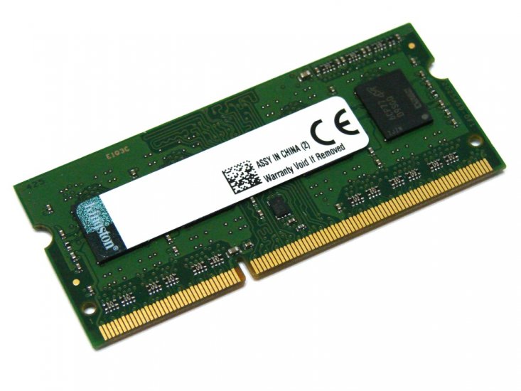 Kingston KCP313SS8/4G 4GB PC3-10600 1333MHz 204pin Laptop / Notebook SODIMM CL9 1.5V Non-ECC DDR3 Memory - Discount Prices, Technical Specs and Reviews - Click Image to Close