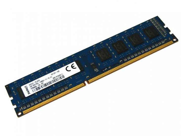 Kingston HP698650-154-KEF 4GB PC3L-12800U-11-12-A1 1600MHz 1Rx8 1.35V 240pin DIMM Desktop Non-ECC DDR3 Memory - Discount Prices, Technical Specs and Reviews - Click Image to Close