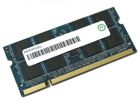 Ramaxel RMN1740EF48D8W-800 2GB PC2-6400S-666 2Rx8 800MHz 200pin Laptop / Notebook Non-ECC SODIMM CL6 1.8V DDR2 Memory - Discount Prices, Technical Specs and Reviews