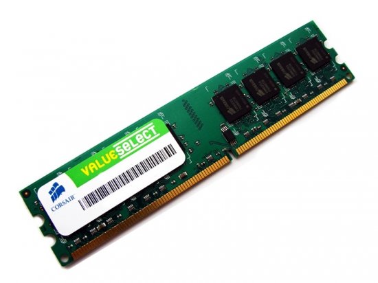 Corsair VS512MB800D2 512MB CL5 800MHz PC2-6400 240-pin DIMM, Non-ECC DDR2 Desktop Memory - Discount Prices, Technical Specs and Reviews