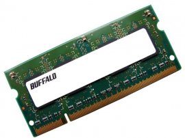 Buffalo D2N800C-S512 512MB PC2-6400 800MHz 200pin Laptop / Notebook Non-ECC SODIMM CL5 1.8V DDR2 Memory - Discount Prices, Technical Specs and Reviews