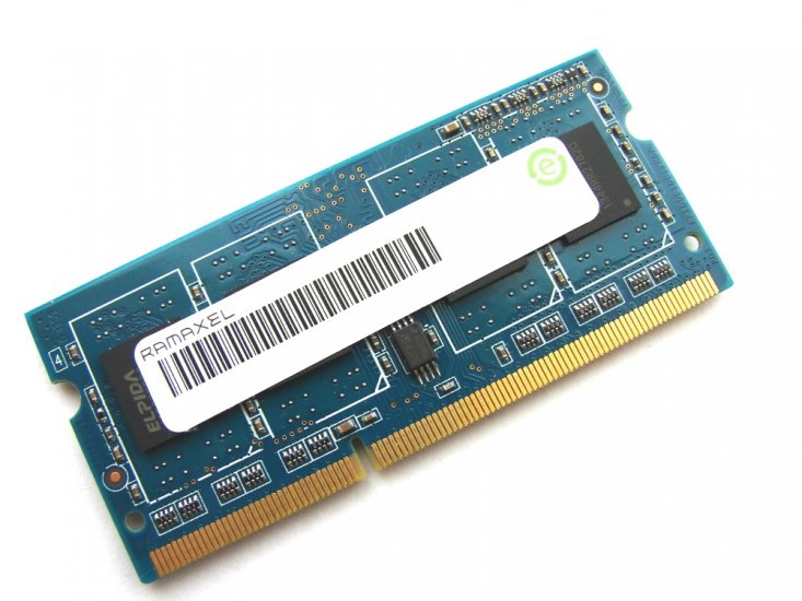 Ramaxel RMT3170ED58F8W-1600 2GB PC3-12800 1600MHz 204pin Laptop / Notebook SODIMM CL11 1.35V (Low Voltage) Non-ECC DDR3 Memory - Discount Prices, Technical Specs and Reviews - Click Image to Close