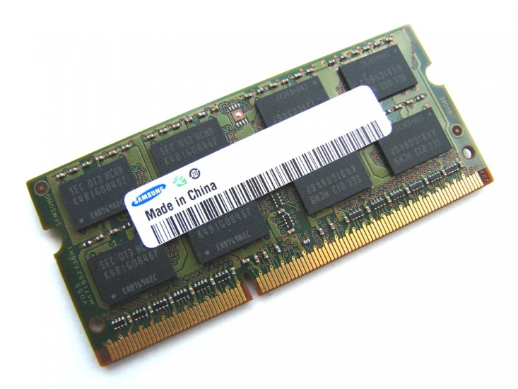 Samsung M471B5273BH1-CH9 4GB PC3-10600S-09-10-F2 2Rx8 1333MHz 204pin Laptop / Notebook SODIMM CL9 1.5V Non-ECC DDR3 Memory - Discount Prices, Technical Specs and Reviews - Click Image to Close