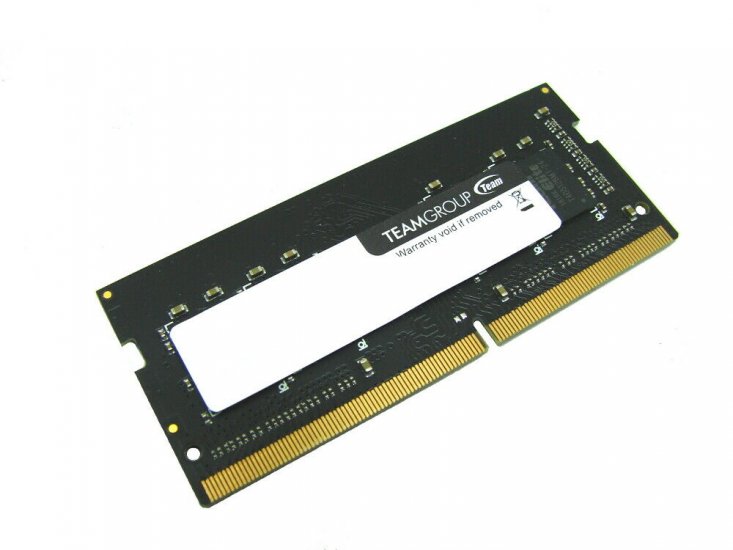 Team TED44G2400C16-SBK 4GB 1Rx8 2400MHz PC4-19200 260pin Laptop / Notebook SODIMM CL17 1.2V Non-ECC DDR4 Memory - Discount Prices, Technical Specs and Reviews - Click Image to Close