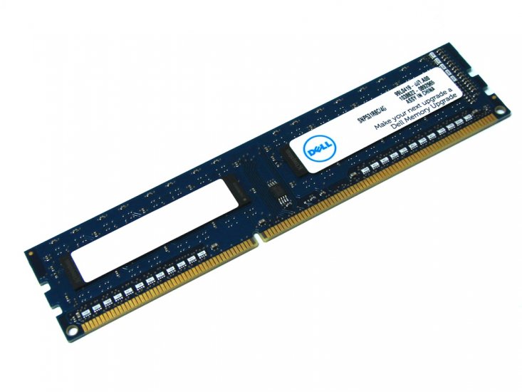 Dell SNP531R8C/4G 4GB PC3-12800U-11-12-A1 1600MHz 1Rx8 1.5V 240pin DIMM Desktop Non-ECC DDR3 Memory - Discount Prices, Technical Specs and Reviews (Blue) - Click Image to Close