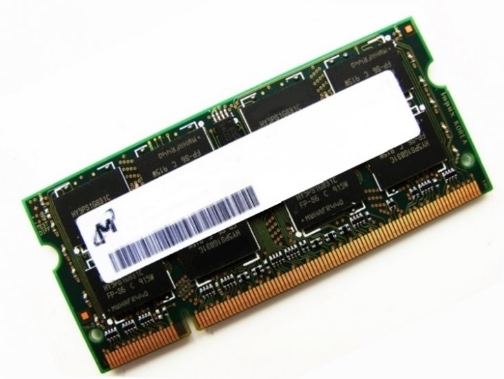 Micron MT8HTF25664HZ-800C1 2GB PC2-6400 800MHz 200pin Laptop / Notebook Non-ECC SODIMM CL6 1.8V DDR2 Memory - Discount Prices, Technical Specs and Reviews - Click Image to Close