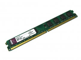 Kingston KVR800D2N5/2G 2GB 800MHz CL5 Low Profile 240-pin DIMM, Non-ECC DDR2 Desktop Memory - Discount Prices, Technical Specs and Reviews