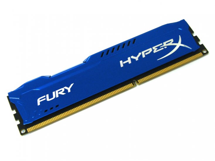 Kingston HX313C9F/8 8GB PC3-10600 1333MHz HyperX Fury Blue 240pin DIMM Desktop Non-ECC DDR3 Memory - Discount Prices, Technical Specs and Reviews - Click Image to Close