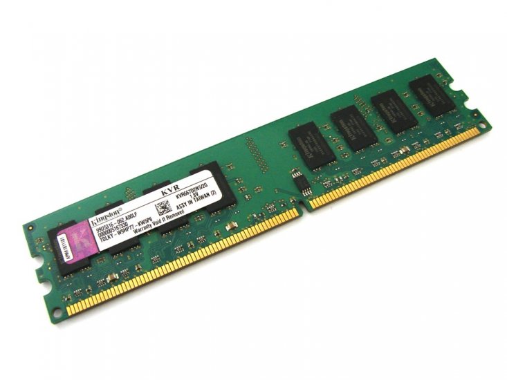 Kingston Value Range KVR667D2N5/2G 2GB PC2-5300 2Rx8 667MHz CL5 240-pin DIMM, Non-ECC DDR2 Desktop Memory - Discount Prices, Technical Specs and Reviews - Click Image to Close