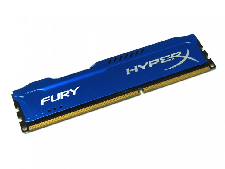 Kingston HX316C10F/8 8GB PC3-12800 1600MHz HyperX Fury Blue 240pin DIMM Desktop Non-ECC DDR3 Memory - Discount Prices, Technical Specs and Reviews - Click Image to Close