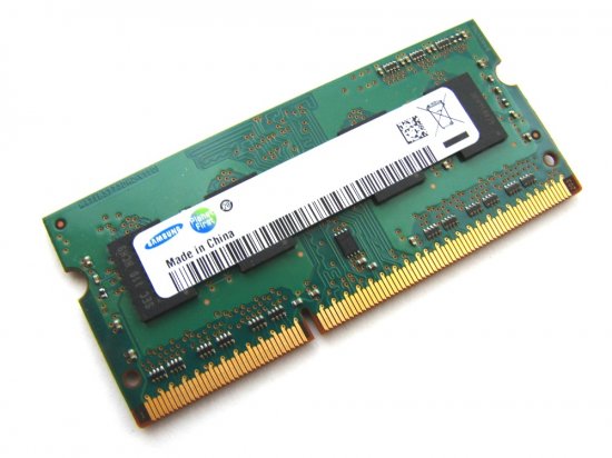 Samsung M471B5773CHS-CH9 2GB PC3-10600S-09-10-ZZZ 1Rx8 1333MHz 204pin Laptop / Notebook SODIMM CL9 1.5V Non-ECC DDR3 Memory - Discount Prices, Technical Specs and Reviews
