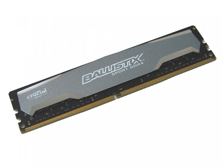 Crucial BLS8G4D240FSA 8GB, Ballistix Sport, PC4-19200, 2400MHz, CL16, 1.2V, 288pin DIMM, Desktop / Gaming DDR4 Memory - Discount Prices, Technical Specs and Reviews - Click Image to Close