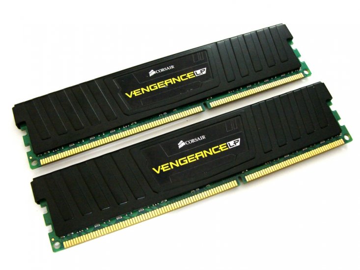 Corsair Vengeance Low Profile CML16GX3M2A1600C9 PC3-12800 1600MHz 16GB (2 x 8GB Dual Channel Kit) 240pin DIMM Desktop Non-ECC DDR3 Memory - Discount Prices, Technical Specs and Reviews - Click Image to Close