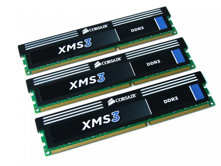 Corsair XMS3 CMX12GX3M3A1333C9 PC3-10600 12GB (3 x 4GB Triple Channel Kit) 240pin DIMM Desktop Non-ECC DDR3 Memory - Discount Prices, Technical Specs and Reviews - Click Image to Close