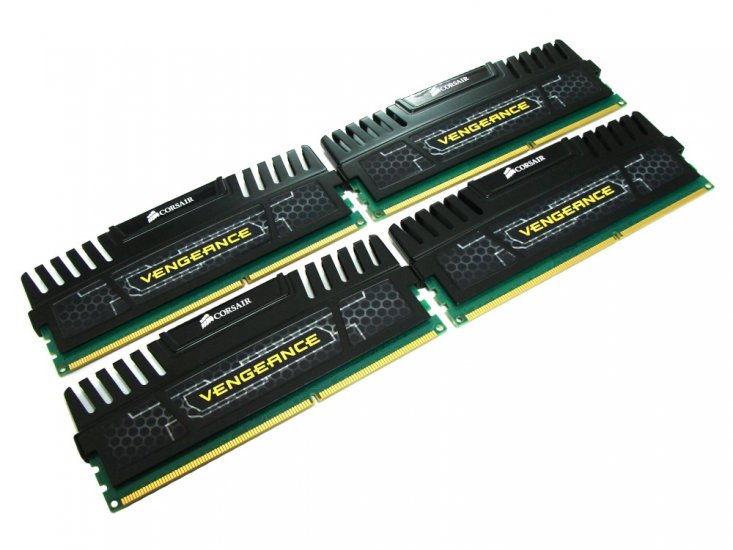 Corsair Vengeance CMZ16GX3M4A1600C9 PC3-12800 1600MHz 16GB (4 x 4GB Kit) 240pin DIMM Desktop Non-ECC DDR3 Memory - Discount Prices, Technical Specs and Reviews - Click Image to Close