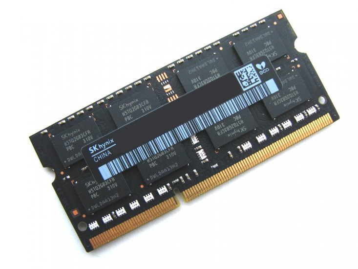 Hynix HMT41GS6AFR8A-PB 8GB PC3L-12800S-11-12-F3 1600MHz 204pin Laptop / Notebook SODIMM CL11 1.35V (Low Voltage) Non-ECC DDR3 Memory - Discount Prices, Technical Specs and Reviews (BLACK) - Click Image to Close